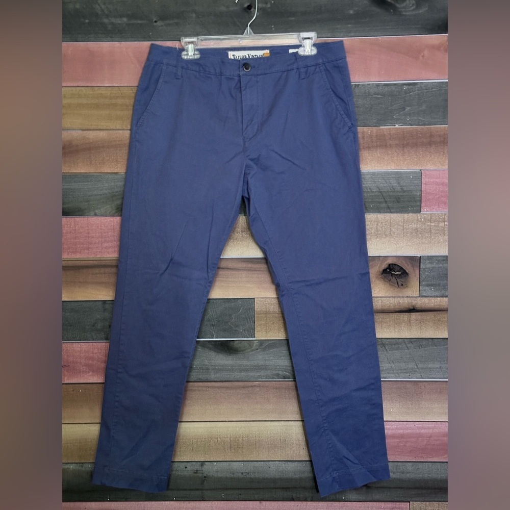 Tailor Vintage Blue Chinos Pants 34x30